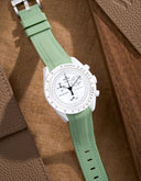Mission MoonSwatch pour la phase lunaire (Bracelet en caoutchouc)