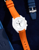Mission MoonSwatch pour la phase lunaire (Bracelet en caoutchouc)