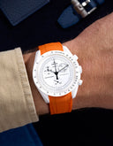 Mission MoonSwatch pour la phase lunaire (Bracelet en caoutchouc)