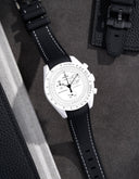 Mission MoonSwatch pour la phase lunaire (Bracelet en caoutchouc)