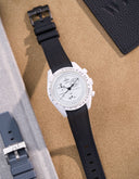 Mission MoonSwatch pour la phase lunaire (Bracelet en caoutchouc)