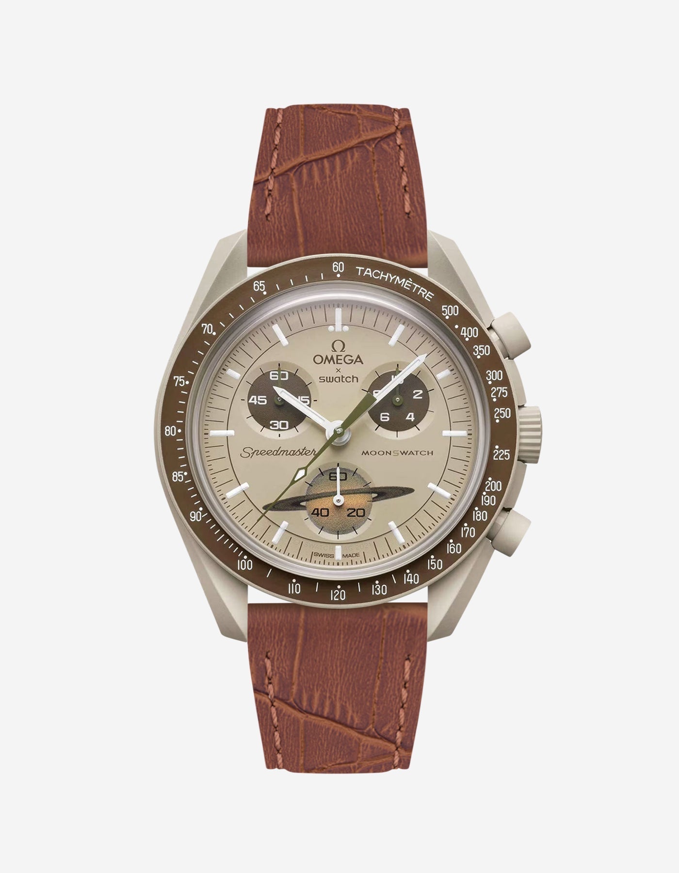 Mission to Saturn (Leather Bracelet)
