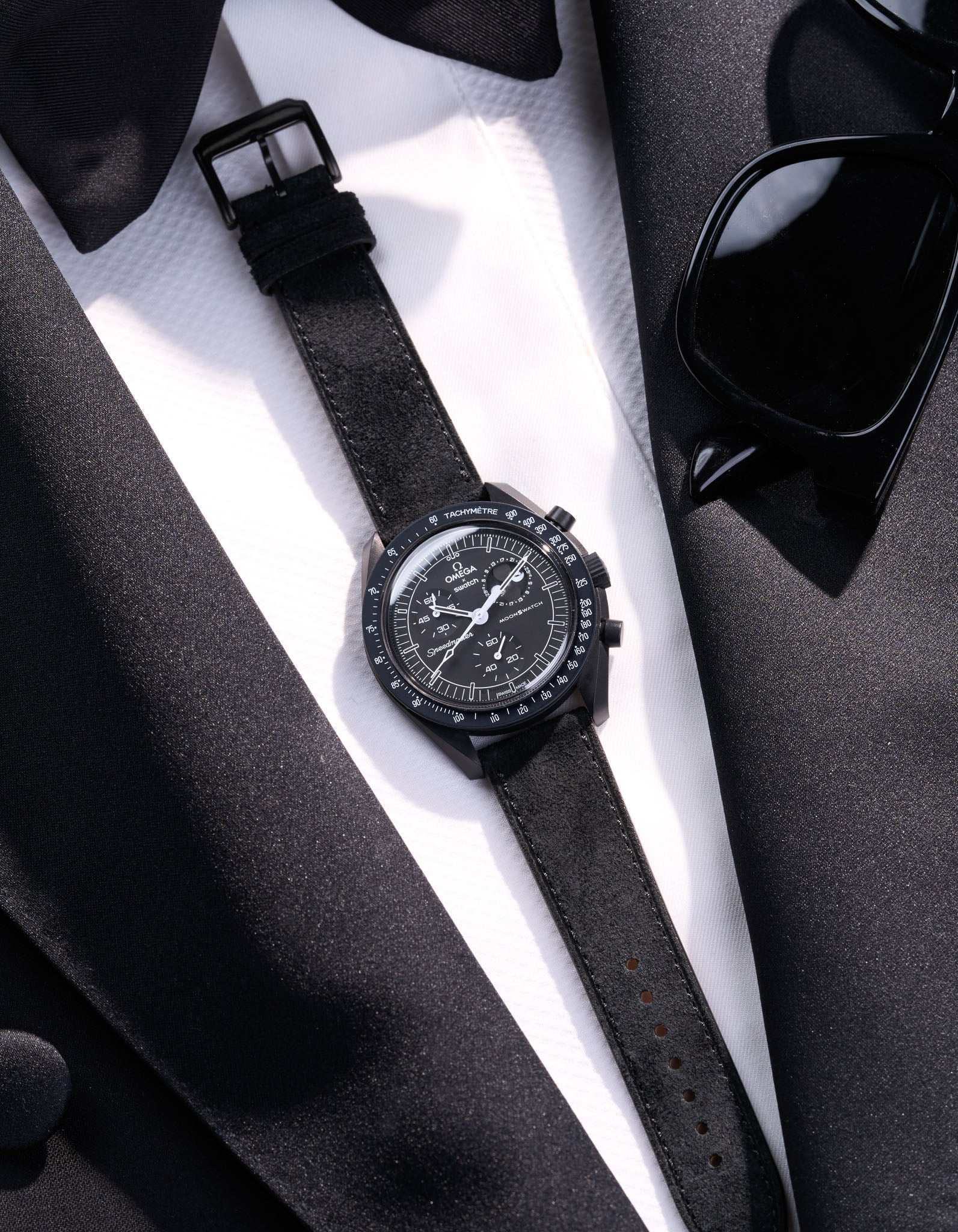 Mission to the New Moon Moon Phase (Leather Bracelet)