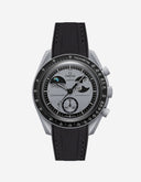 MoonSwatch Mission To EarthPhase Watch (Rubber Strap)