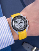 MoonSwatch Mission To EarthPhase Watch (Rubber Strap)