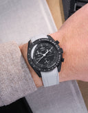 MoonSwatch Mission for The Moonphase - New Moon (Rubber Strap)