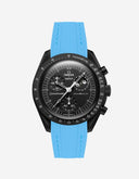 MoonSwatch Mission for The Moonphase - New Moon (Rubber Strap)