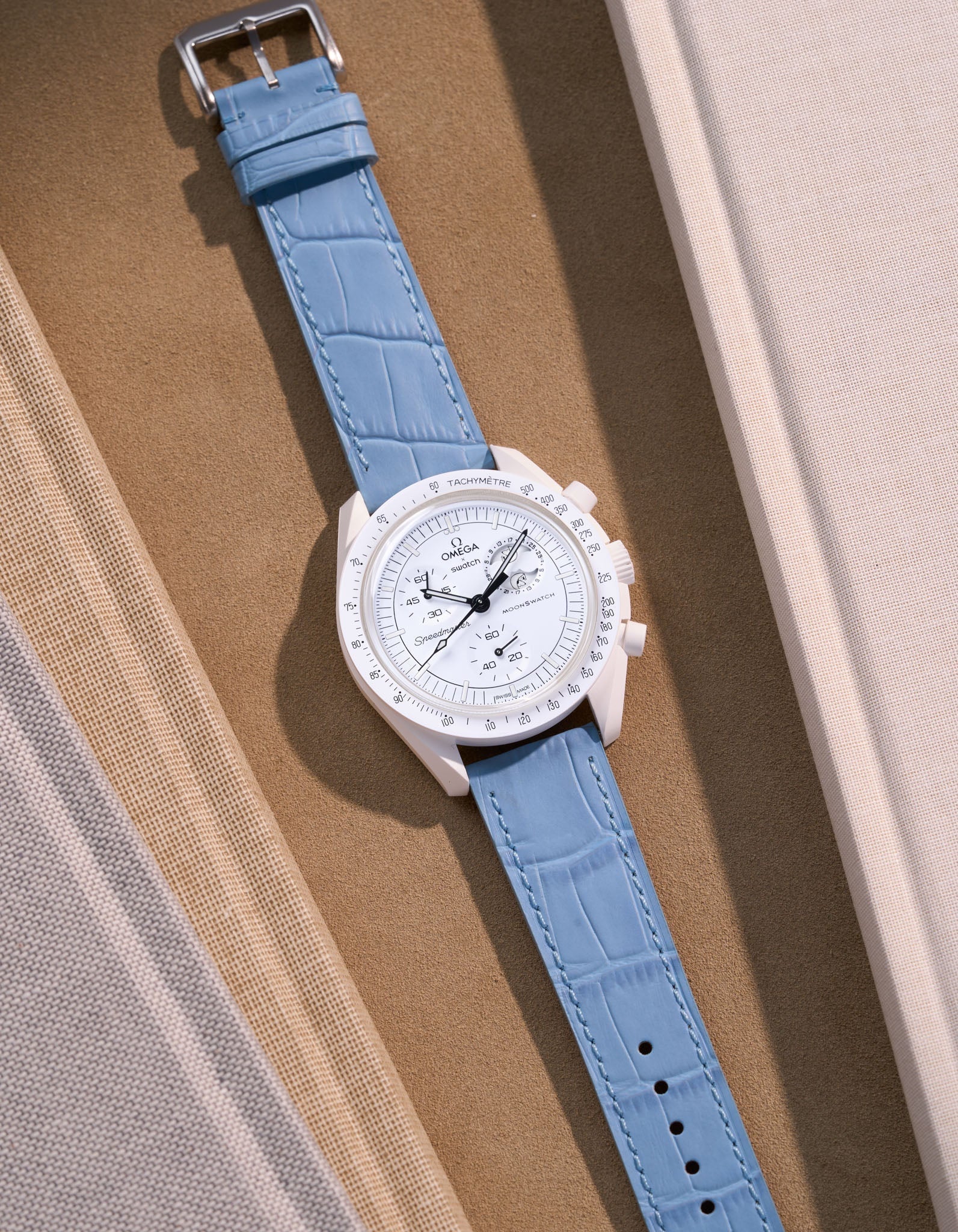 Mission to the Full Moon Moon Phase (Leather Bracelet)