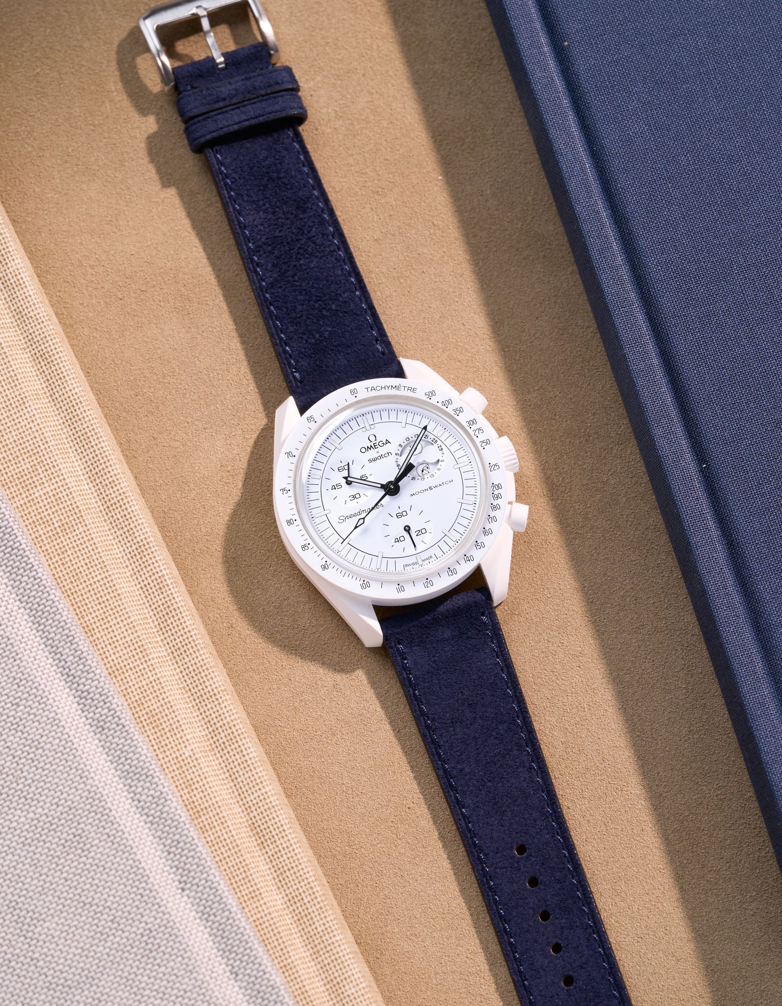 Mission to the Full Moon Moon Phase (Leather Bracelet)