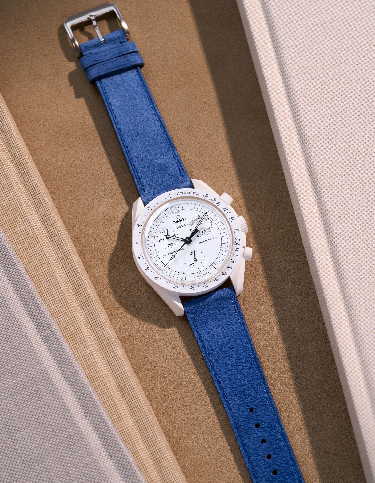 Mission to the Full Moon Moon Phase (Leather Bracelet)