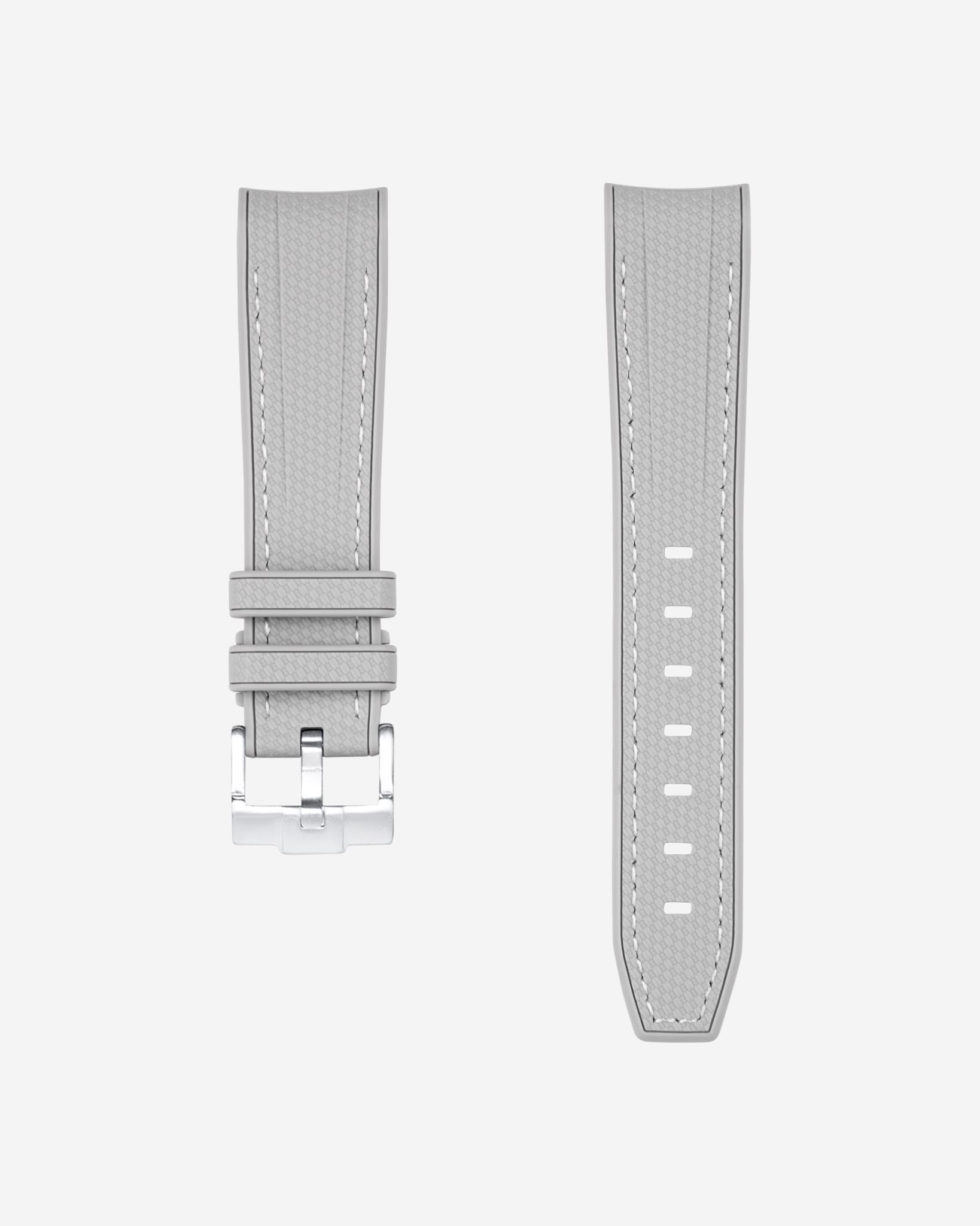 Curved Vertech Rubber Strap - Gray