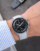 Bracelet en caoutchouc Vertech incurvé - Gris