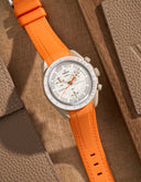 Bracelet en caoutchouc Vertech incurvé - Orange