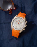 Bracelet en caoutchouc Vertech incurvé - Orange