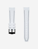 Bracelet en caoutchouc Vertech incurvé - Coutures blanches et noires