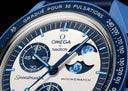 Mission to TO THE SUPER BLUE MOONPHASE - VELCRO© Bracelet.