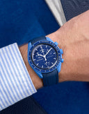 MoonSwatch Mission to Neptune (Rubber Strap)