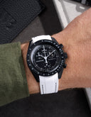MoonSwatch Mission for The Moonphase - New Moon (Rubber Strap)