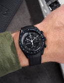 MoonSwatch Mission for The Moonphase - New Moon (Rubber Strap)