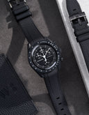 MoonSwatch Mission for The Moonphase - New Moon (Rubber Strap)