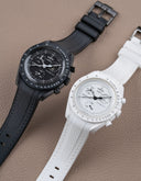MoonSwatch Mission for The Moonphase - New Moon (Rubber Strap)